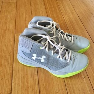 Under Armour women's jet basketball shoes size 8.5